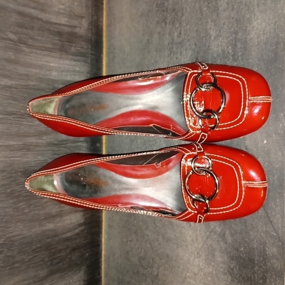 ARTTURO CHIANG MAROON HEEL PUMPS - Picture 6 of 13